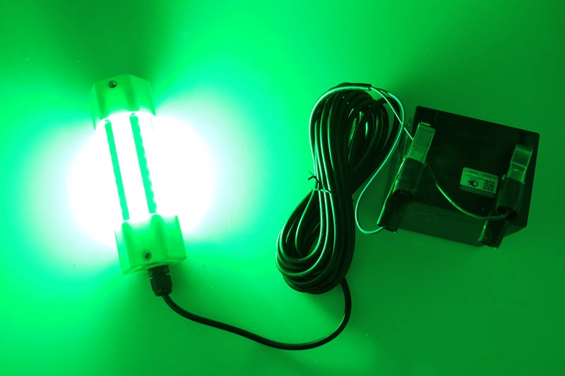 Lightingsky 12V 70W 7000 Lumens LED Submersible Fishing Light 6 Sides Underwater Fish Finder Lamp with 5m Cord (Green-70W) - Image 3